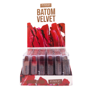 Pink 21 Batom Velvet - CS5732 - Box B 48 Un