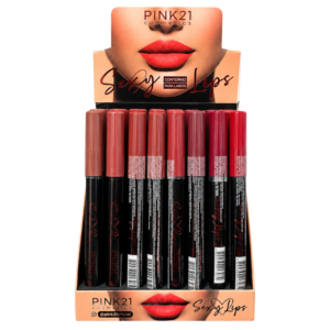 Pink 21 Lápis Labial Sexy Lips - CS3877 - Box 48 Un