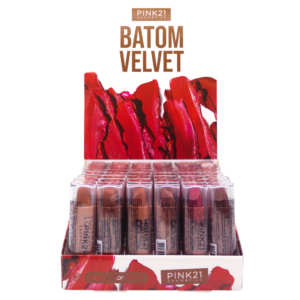 Pink 21 Batom Velvet - CS5732 - Box A 48 Un
