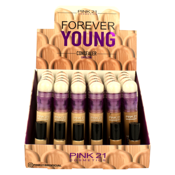 Pink 21 Corretivo Cushion Forever Young - CS2727 - Box 24 Un