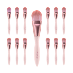 Pink 21 Pincel Língua de Gato para Base - HB87273 - Kit com 12 Unidades