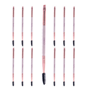 Pink 21 Pincel Duplo para Sobrancelhas - HB87280 - Kit com 12 Unidades