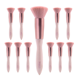 Pink 21 Pincel Kabuki para Base - HB87274 - Kit com 12 Unidades