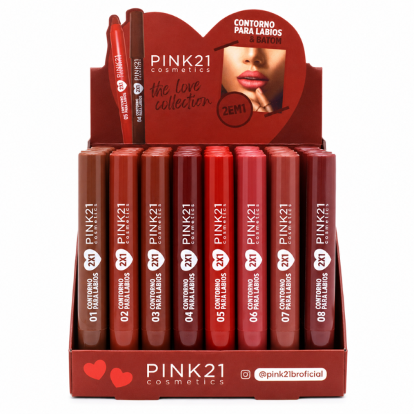 0a16736629f486a72d4552c1d1647f2e-1.png Pink 21 Contorno Labial - CS5128 - Box 48 Un