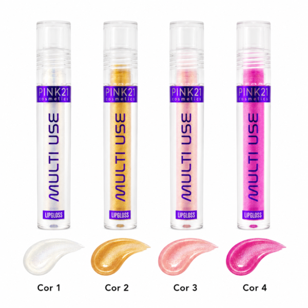 Pink 21 Lip Gloss Multi Use - CS5289 - Box 24 Un