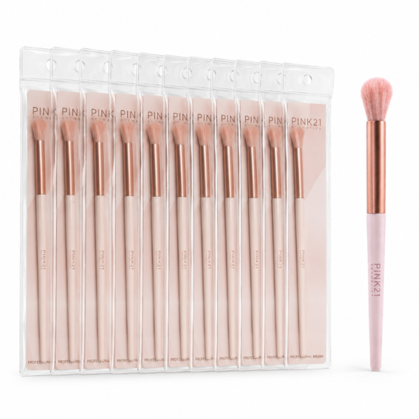 15a931079c953443b808fa8a08d212fe.png Pink 21 Pincel para Sombra Grande - HB87282 - Kit com 12 Unidades