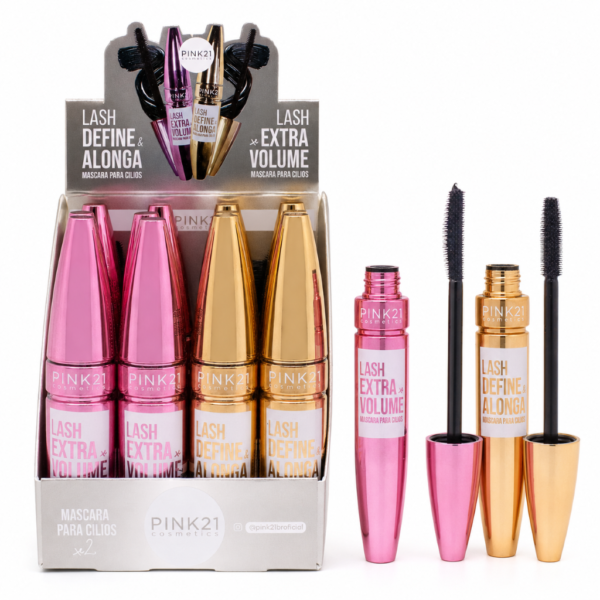 Pink 21 Máscara para Cílios Lash - CS5402 - Box 12 Un