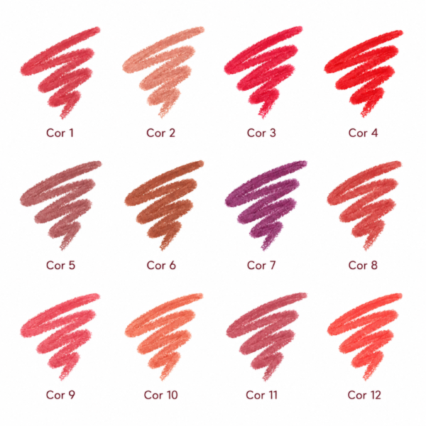 Pink 21 Contorno Labial Retrátil - CS5129 - Box 72 Un