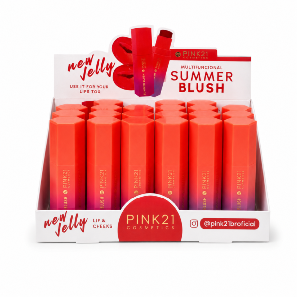 Pink 21 Blush Jelly Bastão - CS5278 - Box 24 Un