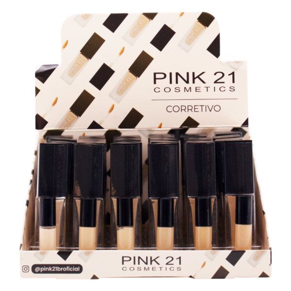 5307f48f973dd7b92c56b7c0ff215ff8-1.png Pink 21 Corretivo Líquido - CS3670 - Box 24 Un