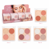 Pink 21 Quarteto de Blush e Iluminador Color & Glow - CS4327 - Box 24 Un