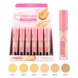 Pink 21 Corretivo Camuflagem - CS4368 - Box 24 Un