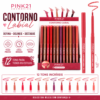 Pink 21 Contorno Labial Retrátil - CS5129 - Box 72 Un