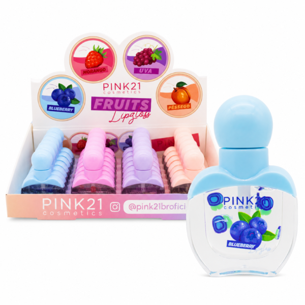 Pink 21 Fruits Lipgloss - CS5906 - Box 24 Un