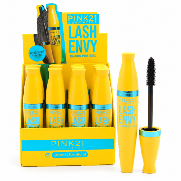 Pink 21 Máscara para Cílios Lash Envy - CS5565 - Box 12 Un