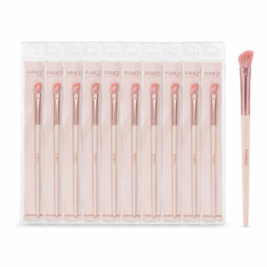 Pink 21 Pincel Chanfrado para Sombra - HB87281 - Kit com 12 Unidades