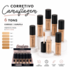 Pink 21 Corretivo Multiuso Camuflagem - CS6104 - Box 24 Un