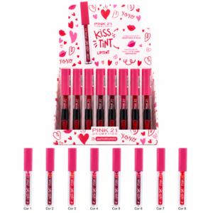 Pink 21 Lip Gloss Kiss Tint - CS2855 - Box 48 Un