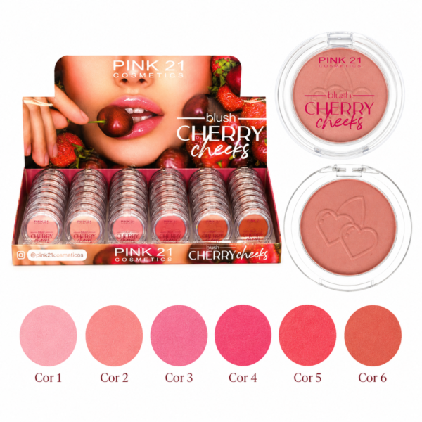 Pink 21 Blush Cherry Checks - CS3965 - Box 48 Un