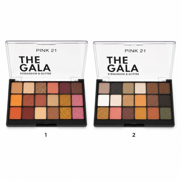 Pink 21 Paleta de Sombras The Gala 16 Cores - CS3638 - Box 24 Un