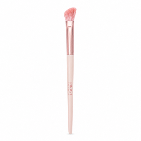 Pink 21 Pincel Chanfrado para Sombra - HB87281 - Kit com 12 Unidades
