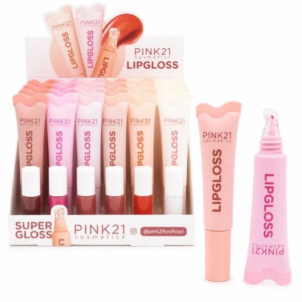 09e7167afabb6833121bd42c577bb578.jpg Pink 21 Super Gloss Lipgloss - CS6058 - Box 24 Un