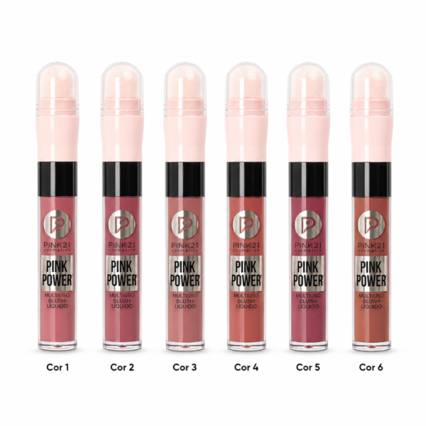 0d335c3ecf7159fee840057ad8c352fb-1.png Pink 21 Pink Power Blush Líquido Multiuso - CS5637 - Box 24 Un