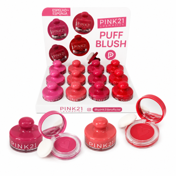 Pink 21 Puff Blush - CS5915 - Box 12 Un