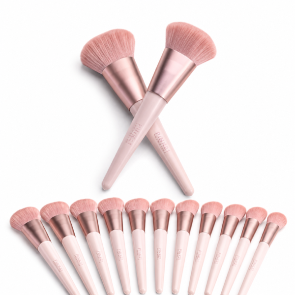 31f3c760f3ed9fec8f46a9cba570c00e.png Pink 21 Pincel para Contorno - HB87270 - Kit com 12 Unidades