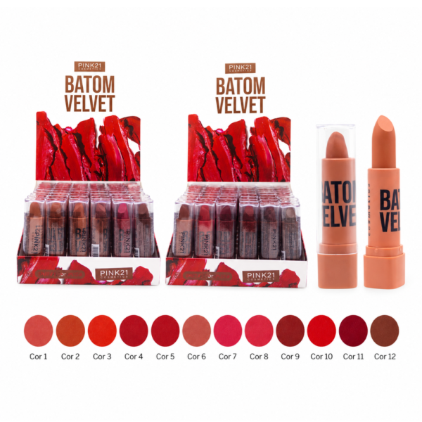 47114a02bc8f4bca67f5a3cc033cc78a-1.png Pink 21 Batom Velvet - CS5732 - Box B 48 Un