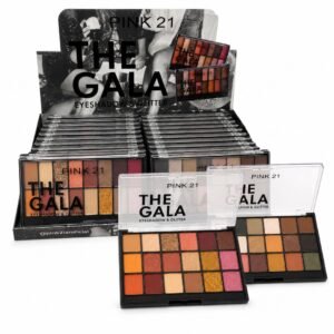 Pink 21 Paleta de Sombras The Gala 16 Cores - CS3638 - Box 24 Un