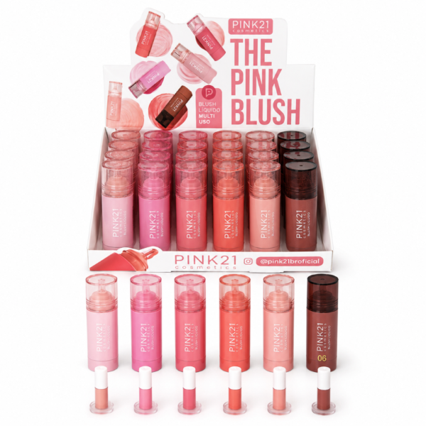 Pink 21 The Pink Blush Líquido Multiuso - CS6375 - Box 24 Un