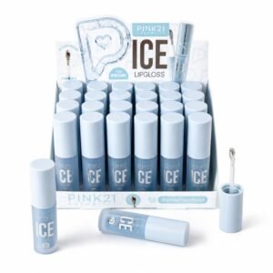 Pink 21 Lip Gloss Ice Efeito Refrescante - CS6828 - Box 24 Un