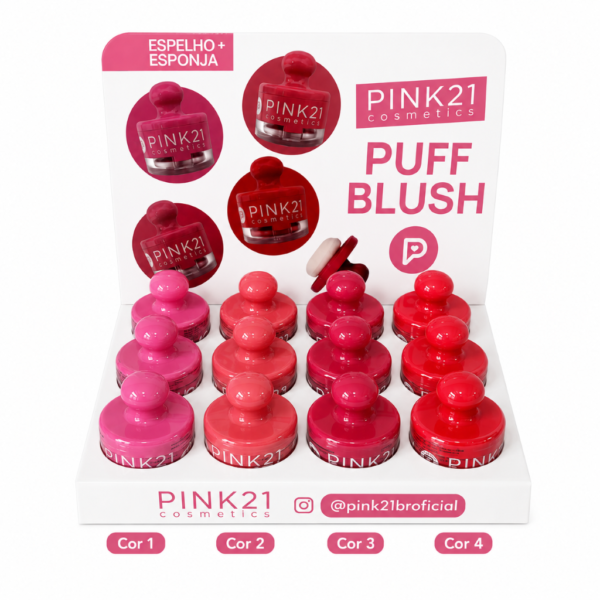Pink 21 Puff Blush - CS5915 - Box 12 Un