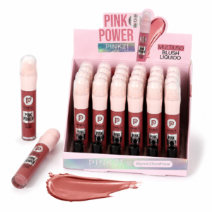 Pink 21 Pink Power Blush Líquido Multiuso - CS5637 - Box 24 Un