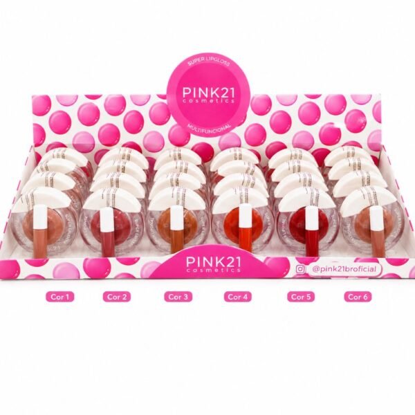 Pink 21 Super Lipgloss Multifuncional - CS5964 - Box 24 Un