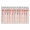 Pink 21 Pincel Língua de Gato para Base - HB87273 - Kit com 12 Unidades
