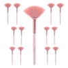 Pink 21 Pincel Leque para Iluminador - HB87276 - Kit com 12 Unidades