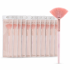 Pink 21 Pincel Leque para Iluminador - HB87276 - Kit com 12 Unidades