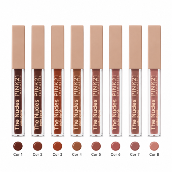 d8f45ff794d71eaf6b79500763d06742-1.png Pink 21 Batom Líquido The Nudes Cheiro de Chocolate - CS5725 - Box 48 Un