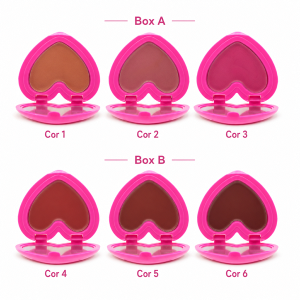 Pink 21 Pink Blush em Creme - CS6037 - Box A 12 Un
