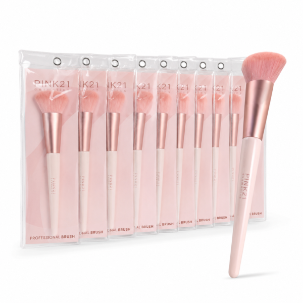 e516228b4c2175573d6a249ff03e2aab.png Pink 21 Pincel para Contorno - HB87270 - Kit com 12 Unidades