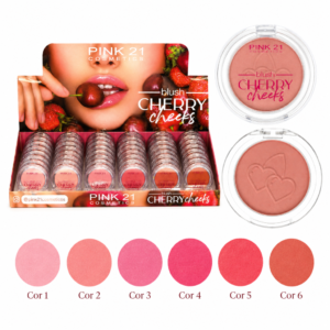 Pink 21 Blush Cherry Checks - CS3965 - Box 48 Un