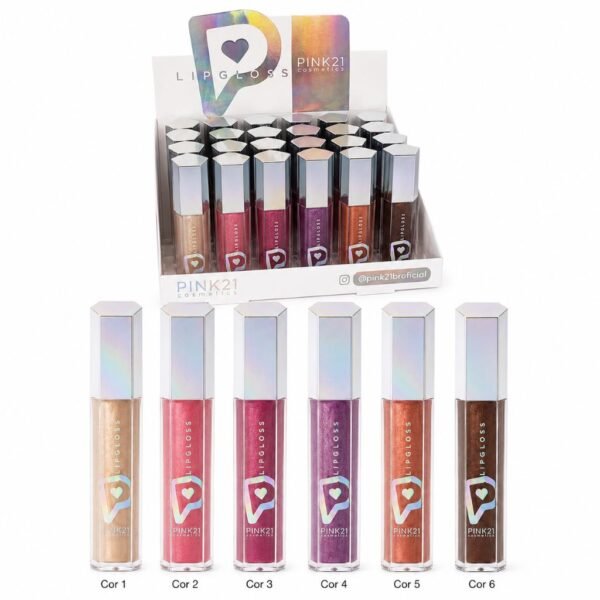 Pink 21 Lip Gloss - CS6743 - Box 24 Un