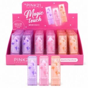 070b433ae101a5b284190b750e316332.jpg Pink 21 Magic Touch Batom Mágico - CS4540 - Box 24 Un