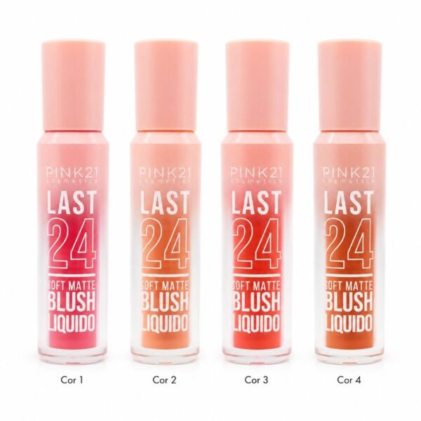 Pink 21 Last 24 Soft Matte Blush Líquido - CS5902 - Box 24 Un