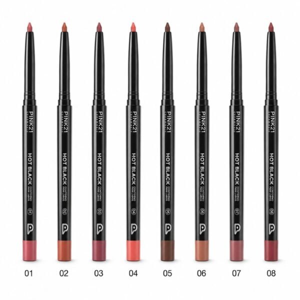 Pink 21 Hot Black Contorno para Lábios - CS6579 - Box 48 Un