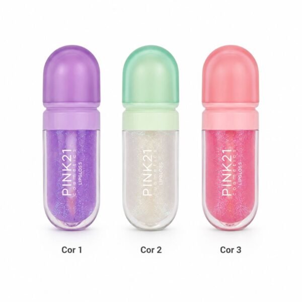 Pink 21 Lip Gloss Glam Glow - CS6367 - Box 24 Un
