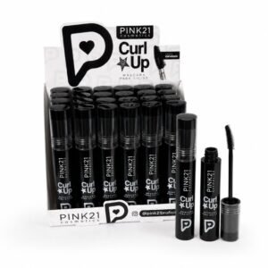 15ce03a7e7e66a869a0ce10184da9095.jpg Pink 21 Curl Up Máscara para Cílios - CS6832 - Box 24 Un