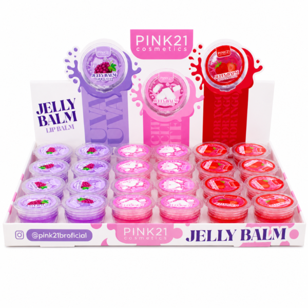 1d169b8893c88659d95188d74a00cc00.png Pink 21 Lip Balm Jelly Balm - CS5285 - Box 24 Un